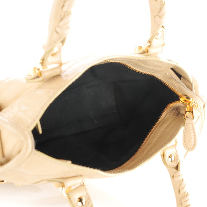 Balenciaga Agneau Giant 12 Gold Hardware Mini City Dune 8 of 8