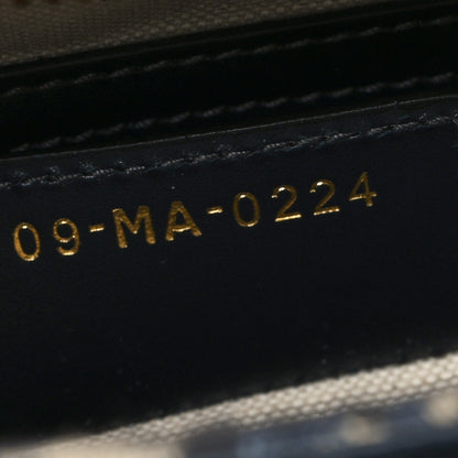Christian Dior Oblique Large D-Vibe Bowling Bag Navy 7 of 10