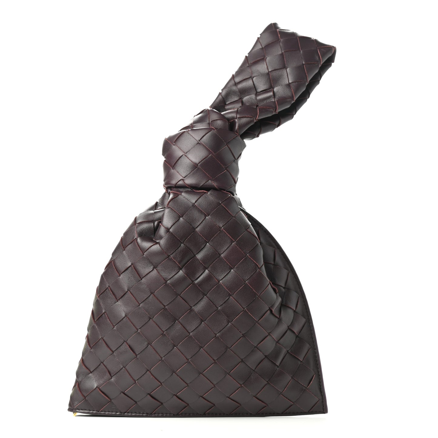 Nappa Intrecciato Mini BV Twist Grape