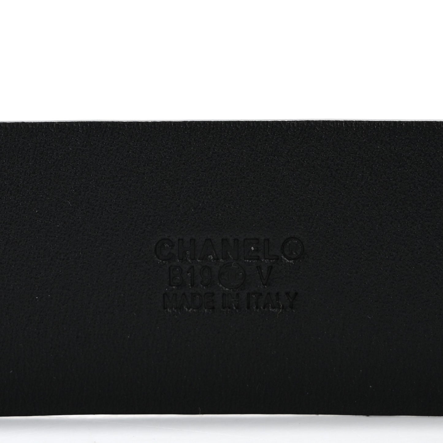 Lambskin CC Chain Belt 85 34 Black