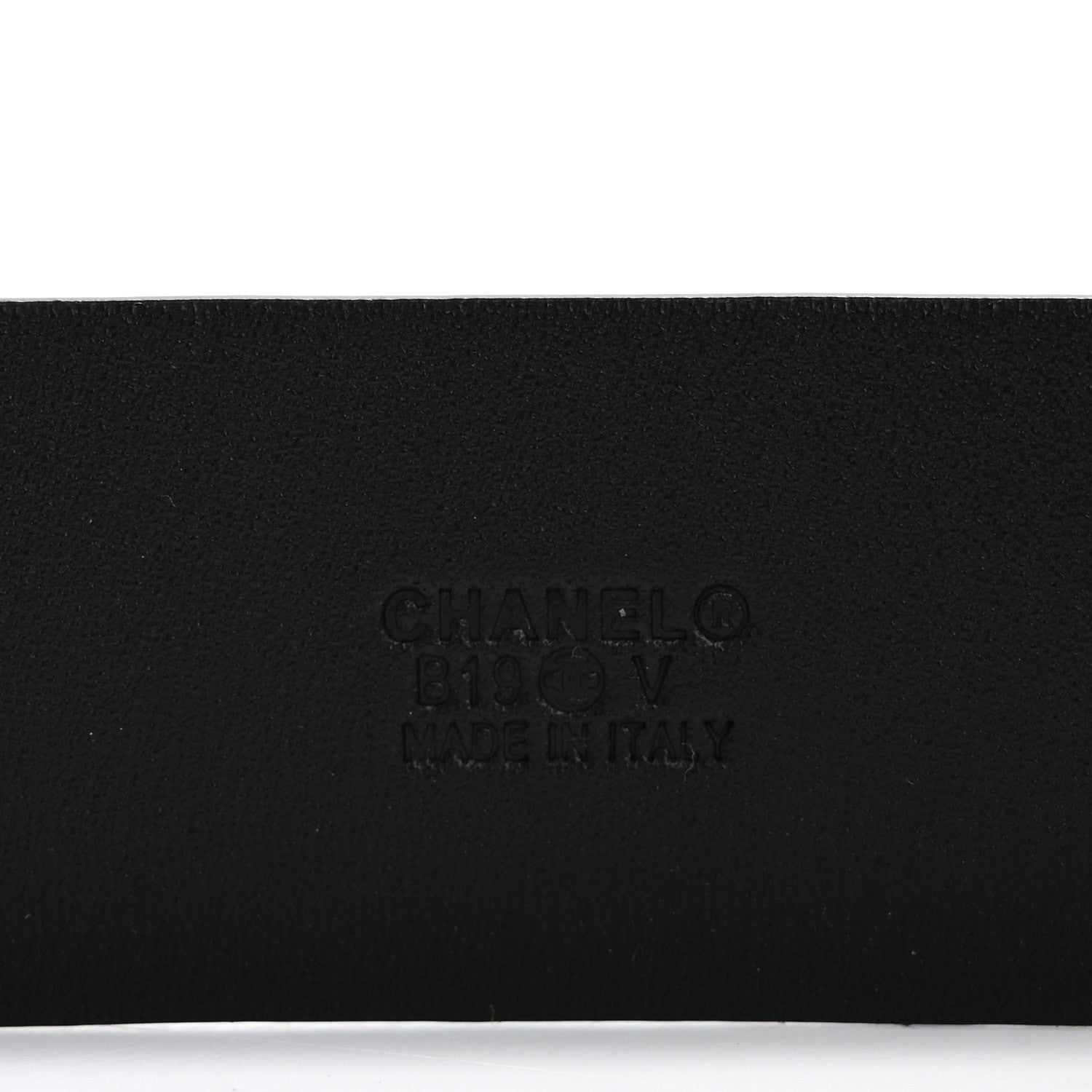 Chanel Lambskin CC Chain Belt 85 34 Black 5 of 7
