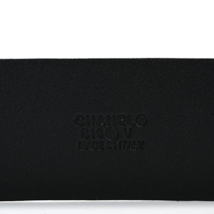 Chanel Lambskin CC Chain Belt 85 34 Black 5 of 7