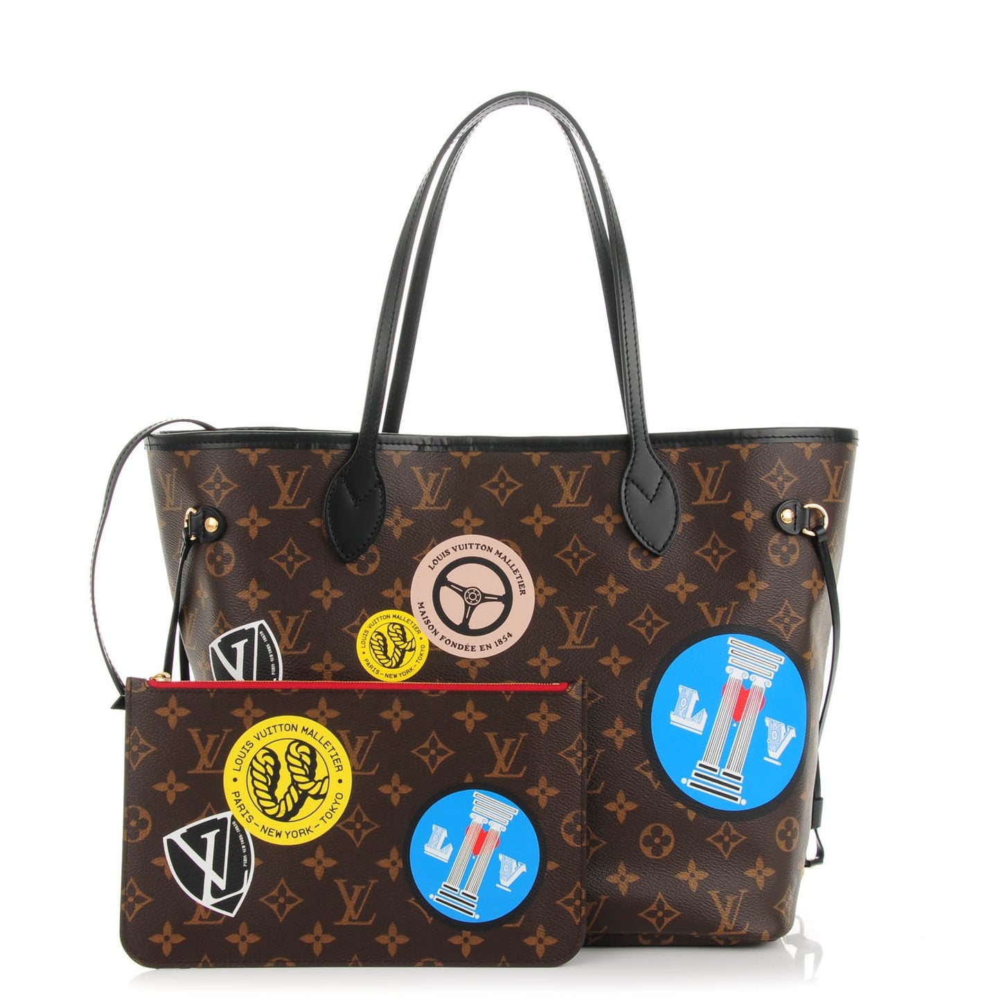 Monogram World Tour Neverfull MM
