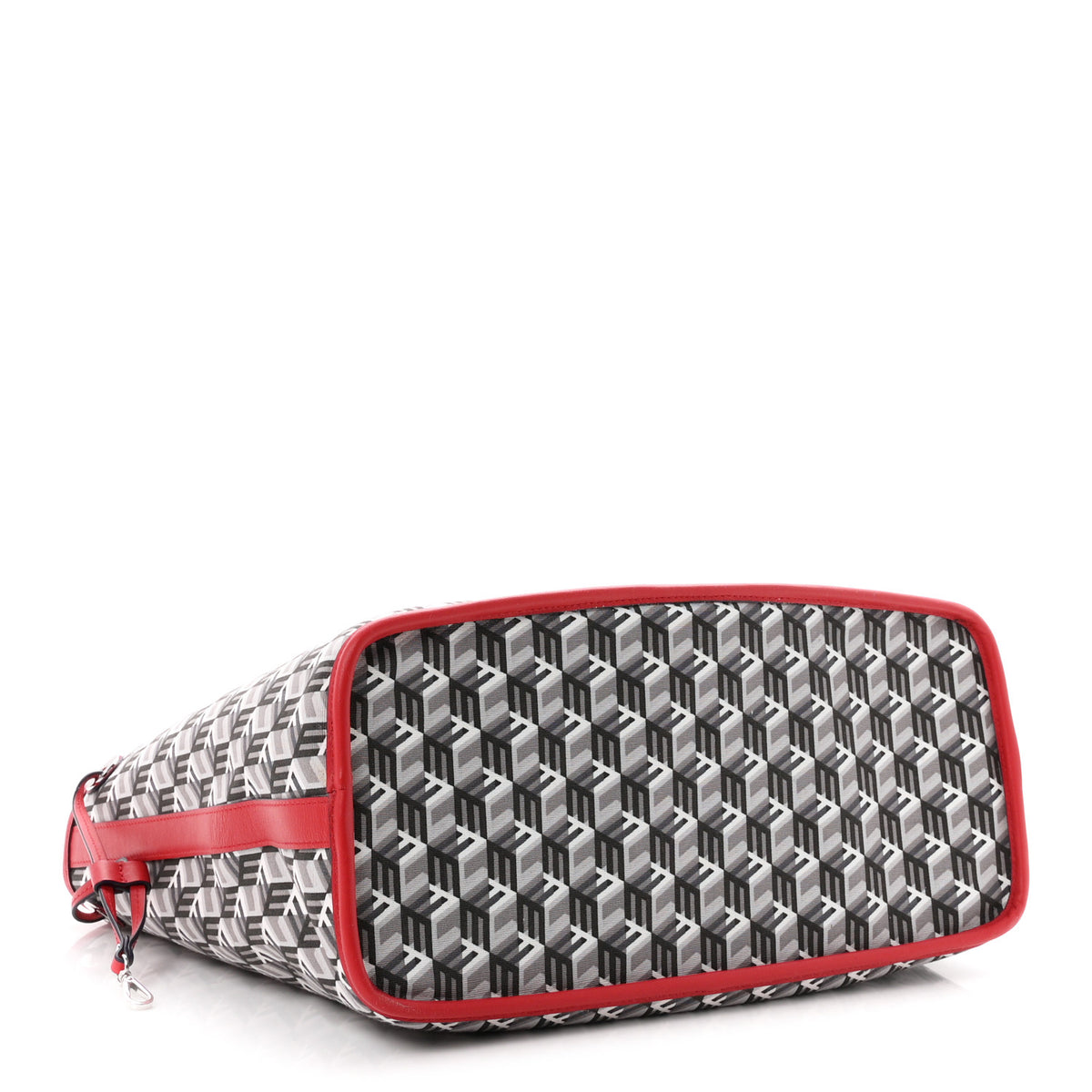 Visetos Medium Liz Reversible Shopper Tote Ruby Red