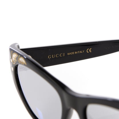Gucci Acetate Cat Eye GG0089S Sunglasses Black 6 of 8