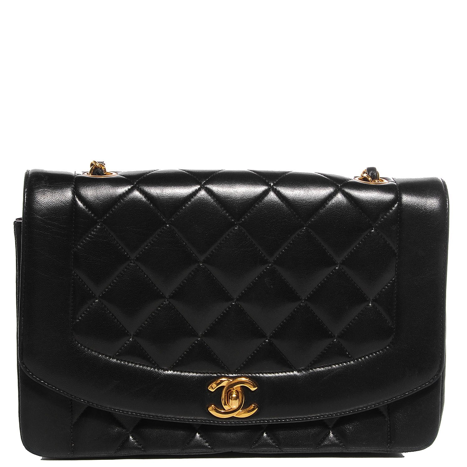 Chanel Lambskin Medium Single Flap Black 1 of 10