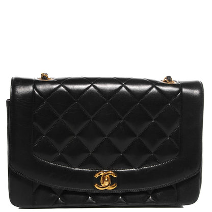 Chanel Lambskin Medium Single Flap Black 1 of 10
