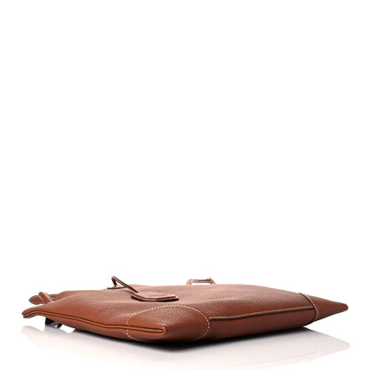 Hermes Taurillon Clemence Silkycity 33 Gold 4 of 11