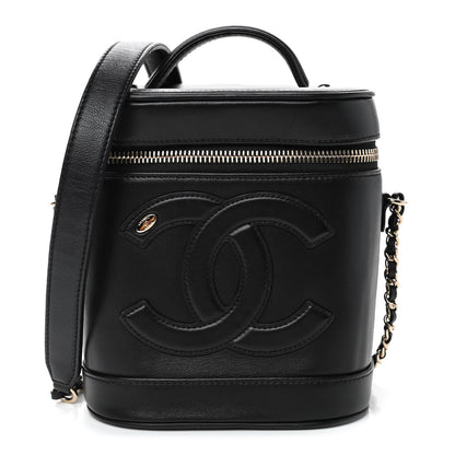 Chanel Lambskin Timeless Vanity Cosmetic Case Black 1 of 4