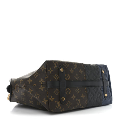 Louis Vuitton Monogram Stripes Medium Bag Marine 4 of 9