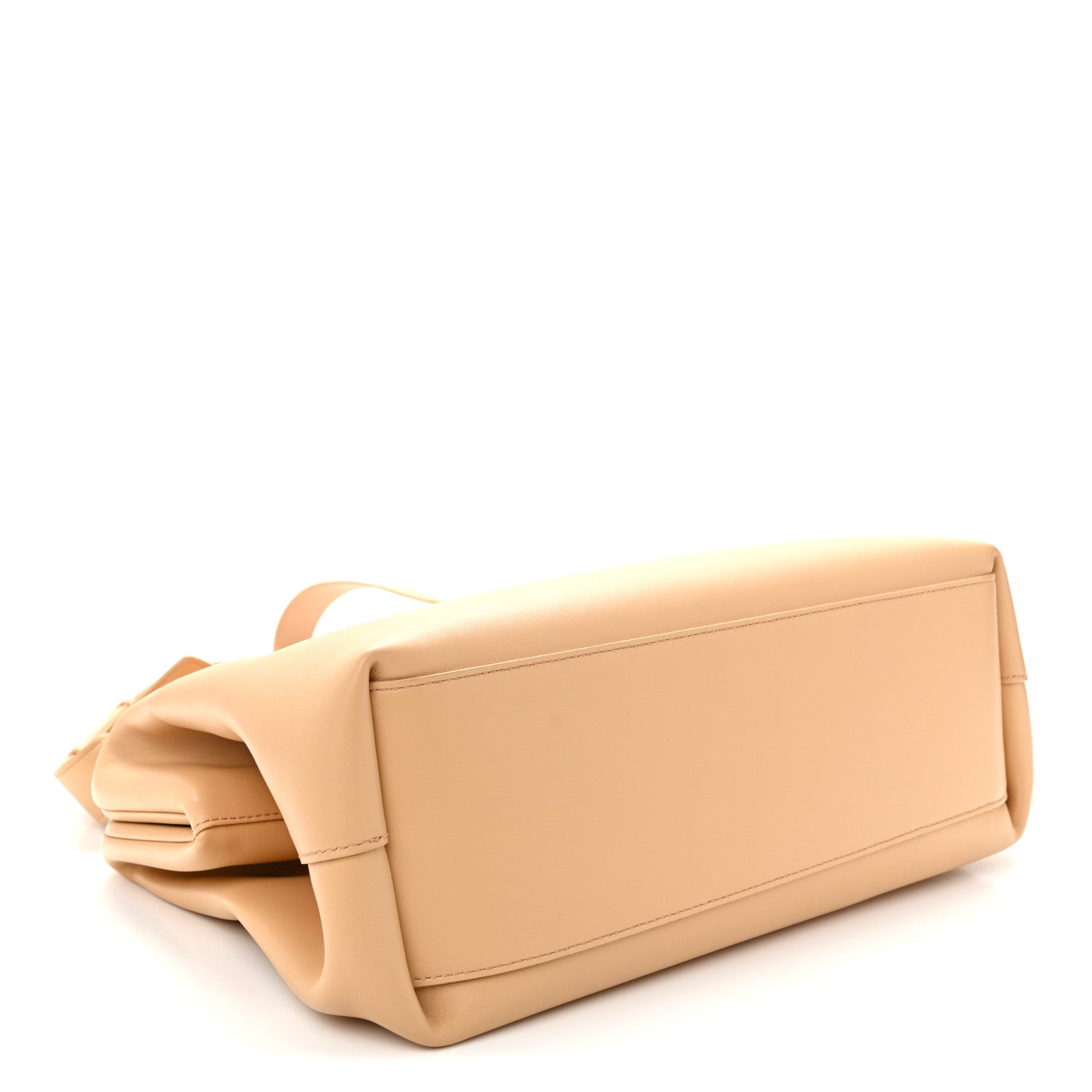 Bottega Veneta Calfskin Medium The Point Triangle Bag Almond 4 of 9