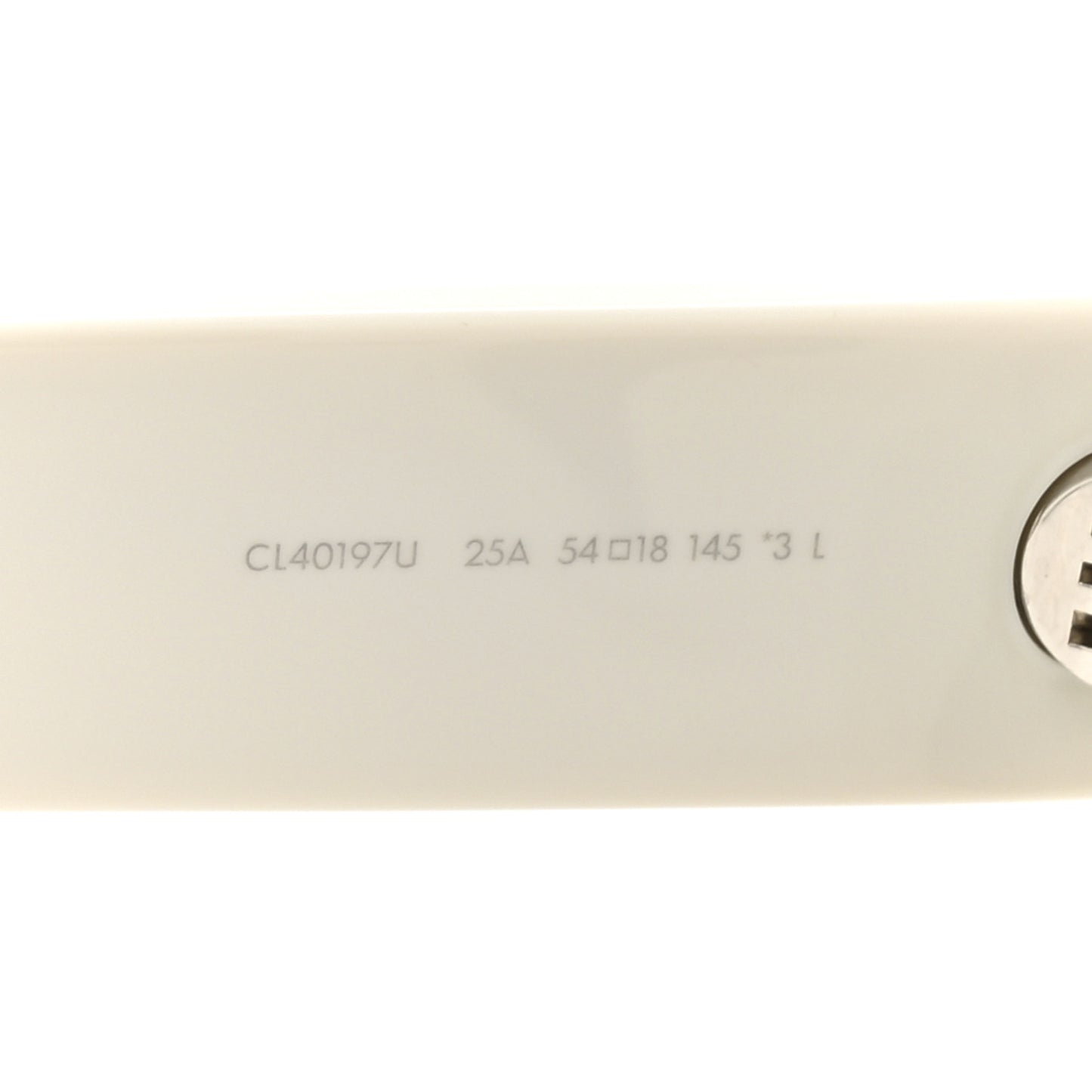 Acetate Cat Eye Sunglasses CL 40197U White