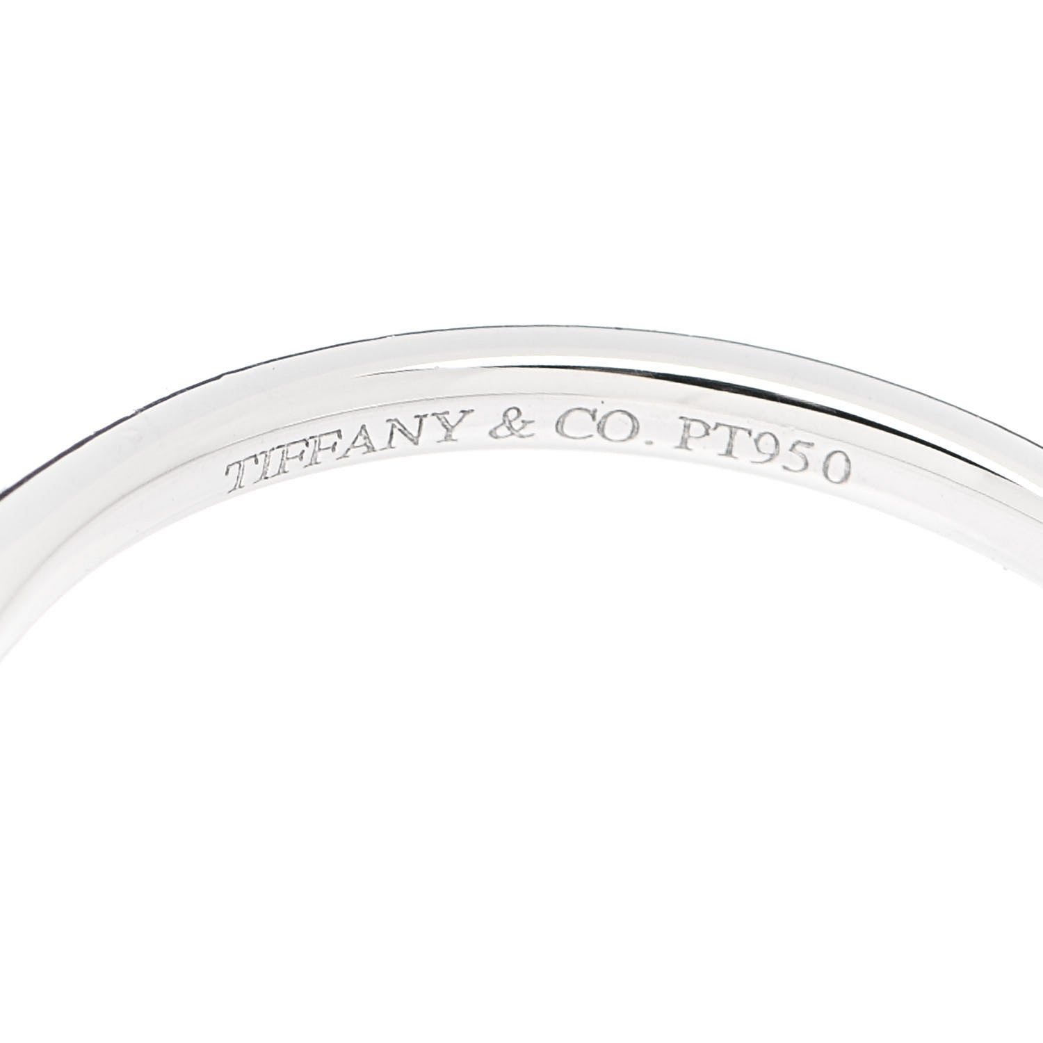 Tiffany Platinum 2mm Elsa Peretti Wedding Band Ring 62 10 4 of 4