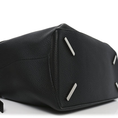 Loewe Grained Calfskin Large Puzzle Edge Bag Black 8 of 9
