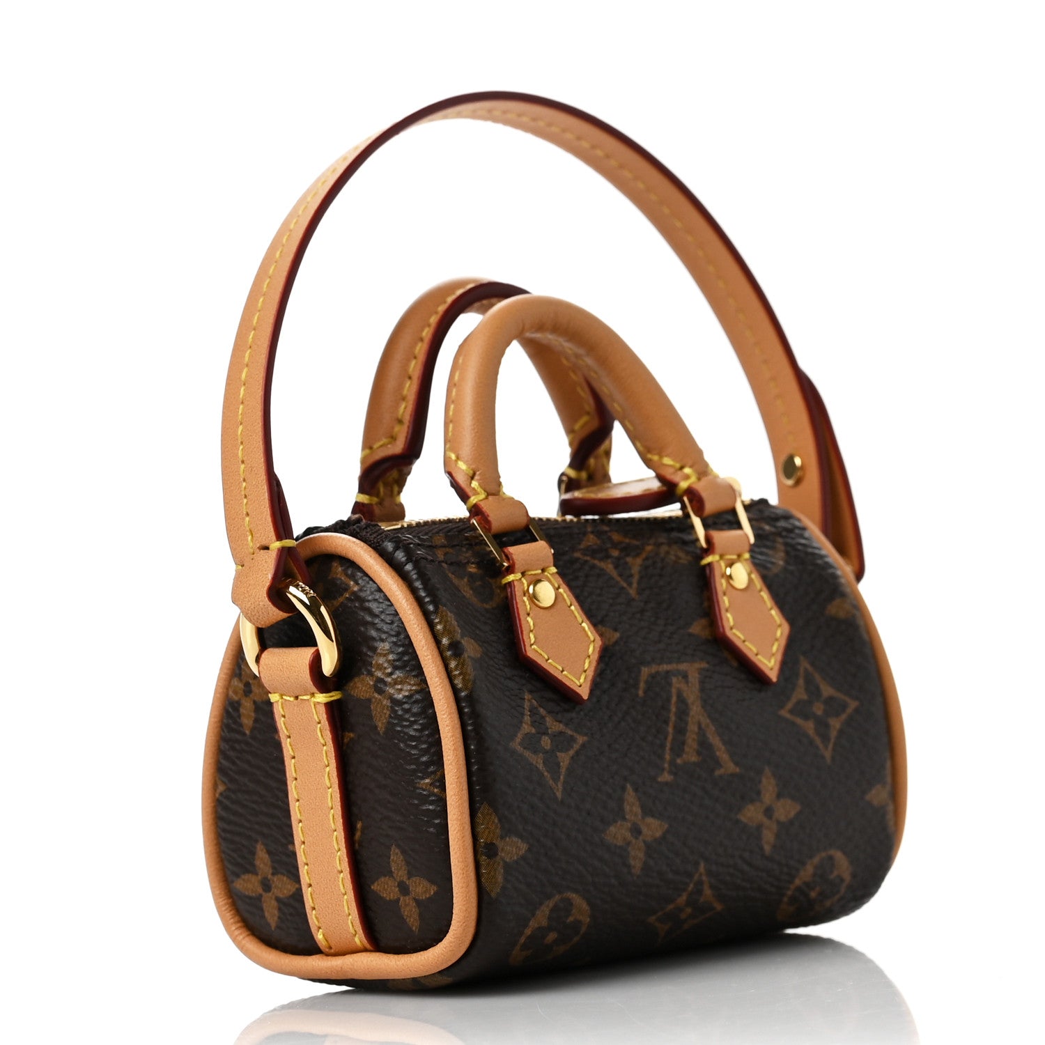 Louis Vuitton Monogram Micro Speedy Bag Charm 2 of 7