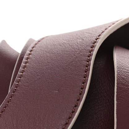 Fendi Vitello Seta Multi Waves Baguette Bordeaux 10 of 10