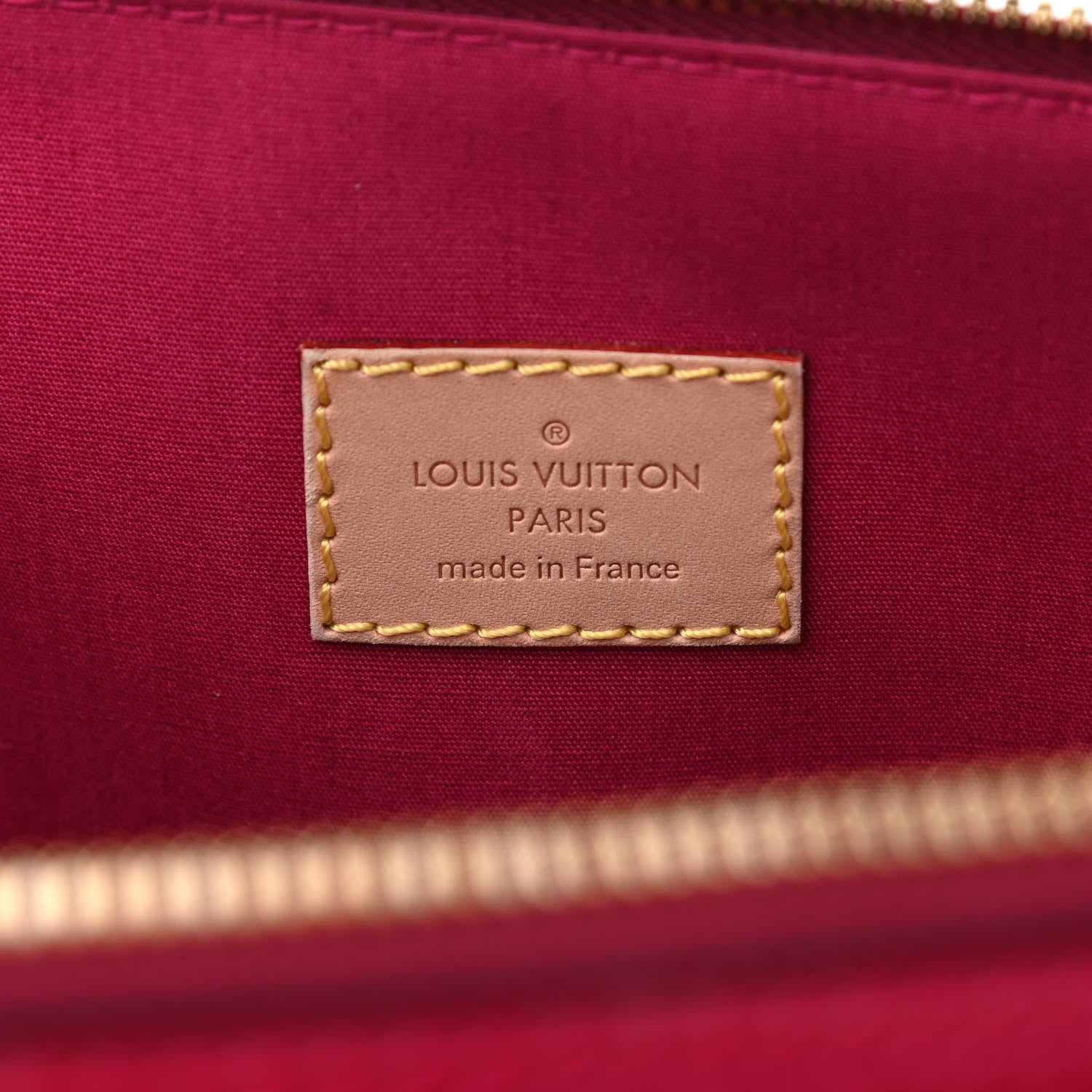 Louis Vuitton Vernis Alma GM Rose Indien 6 of 9