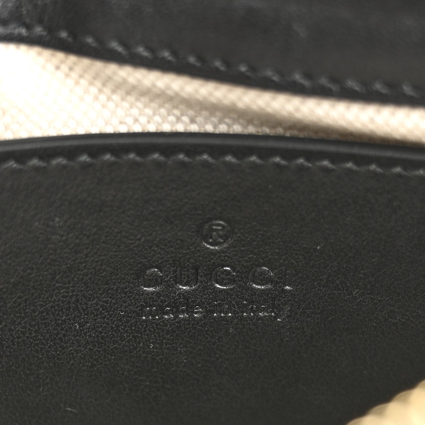 Calfskin GG Matelasse Chain Handbag Black Natural