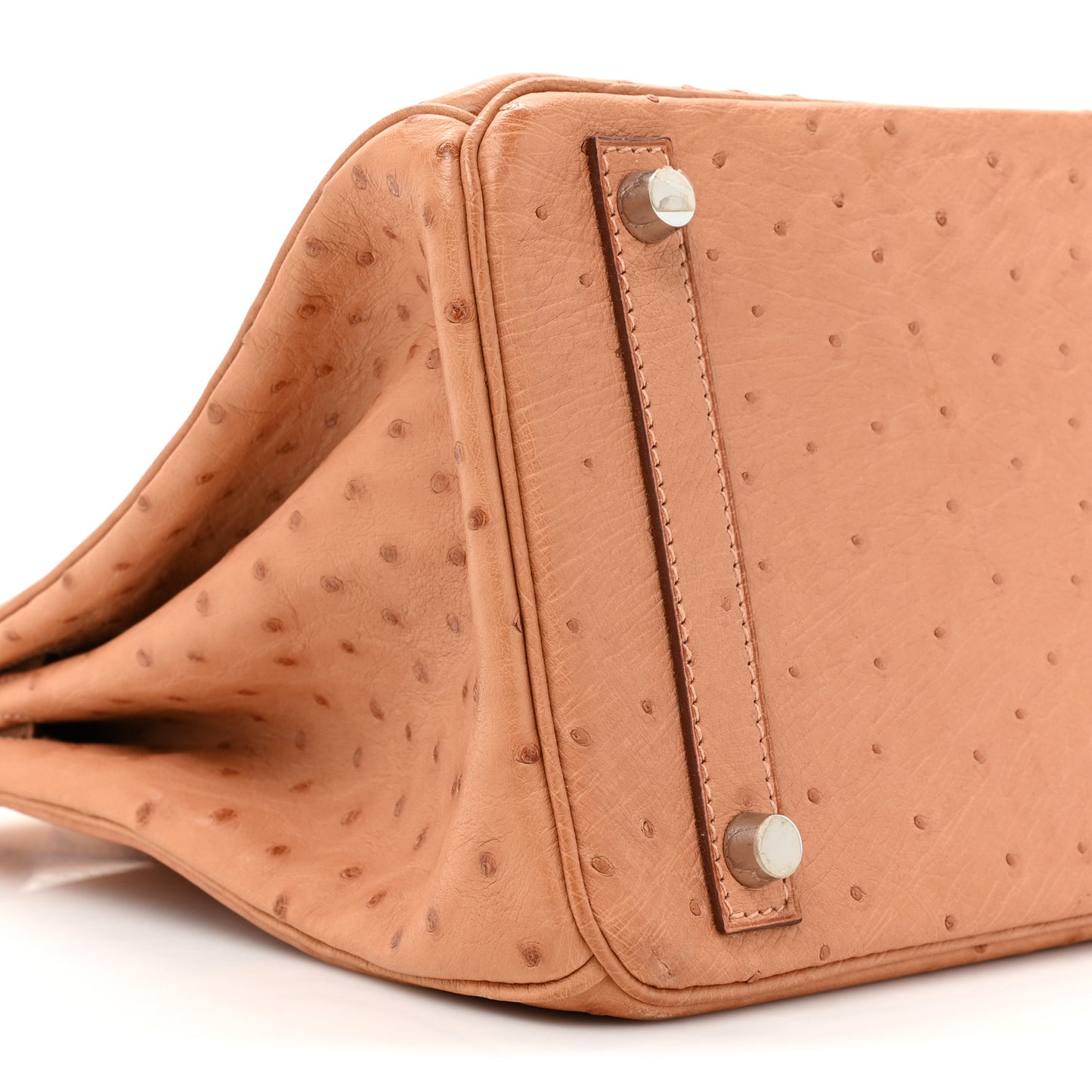 Ostrich Birkin 30 Sable