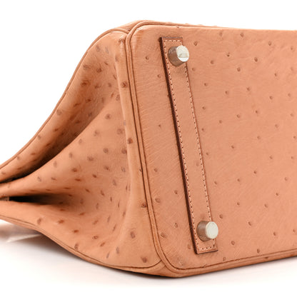 Hermes Ostrich Birkin 30 Sable 9 of 13