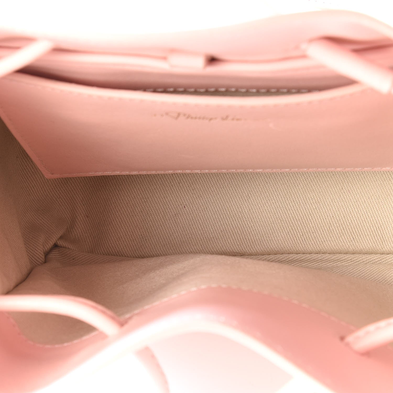 3.1 Phillip Lim 3.1 Smooth Calfskin Mini Soleil Bucket Bag Light Pink 4 of 11