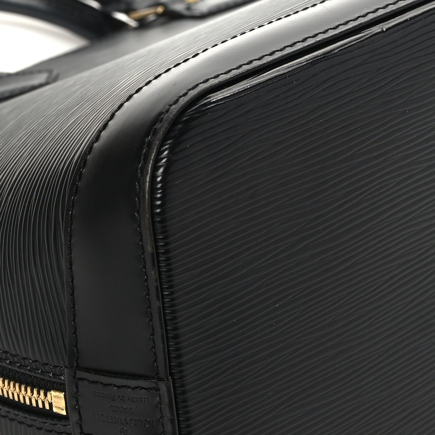 Louis Vuitton Epi Alma PM Black 8 of 11