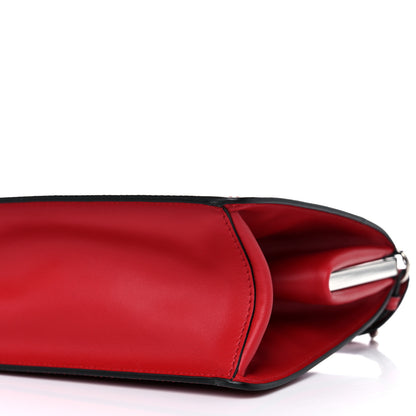 Prada Saffiano City Calfskin Monochrome Light Frame Bag Fuoco 3 of 8