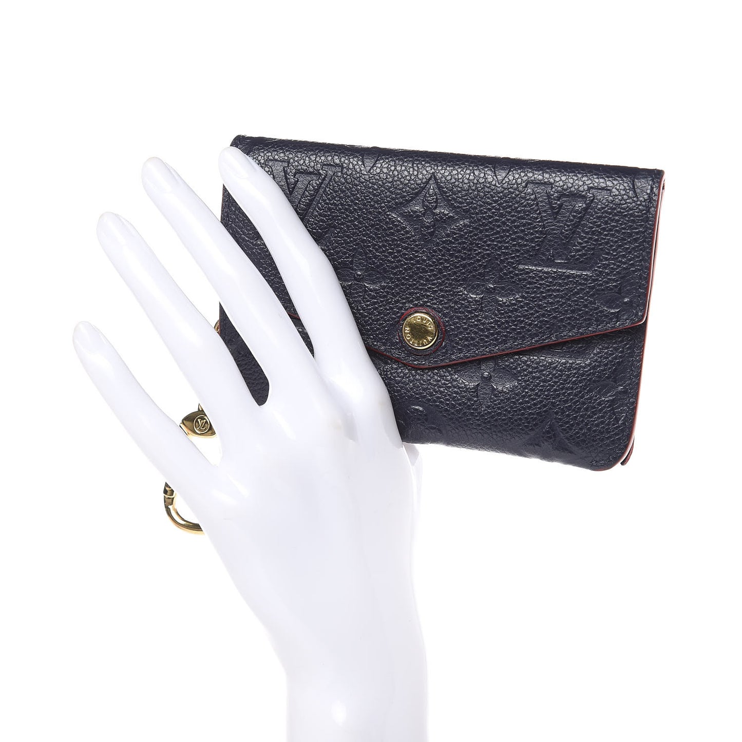Empreinte Key Pouch Marine Rouge