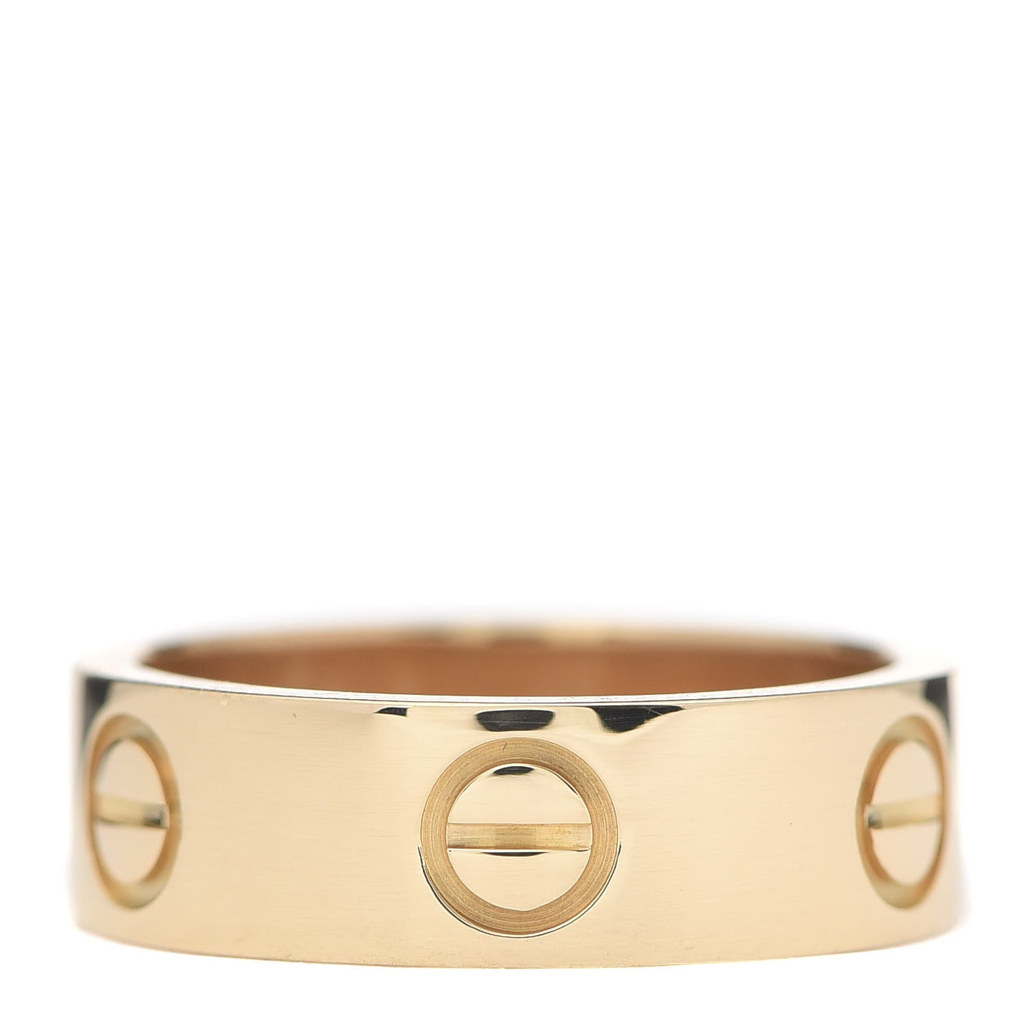 Cartier 18K Yellow Gold 5.5mm LOVE Ring 49 4.75 1 of 4