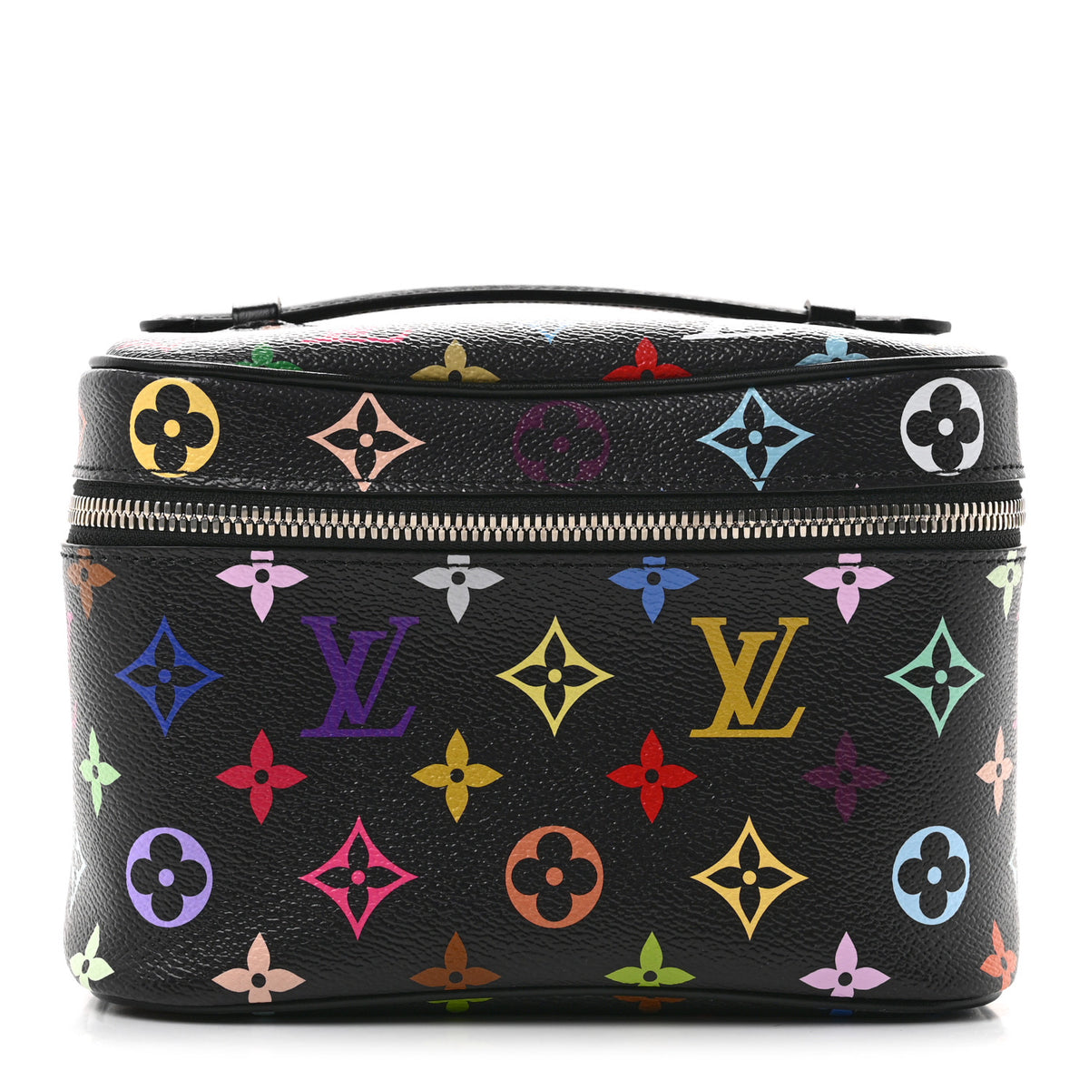 Louis Vuitton LV X TM Monogram Multicolor Nice Mini Black 1 of 6