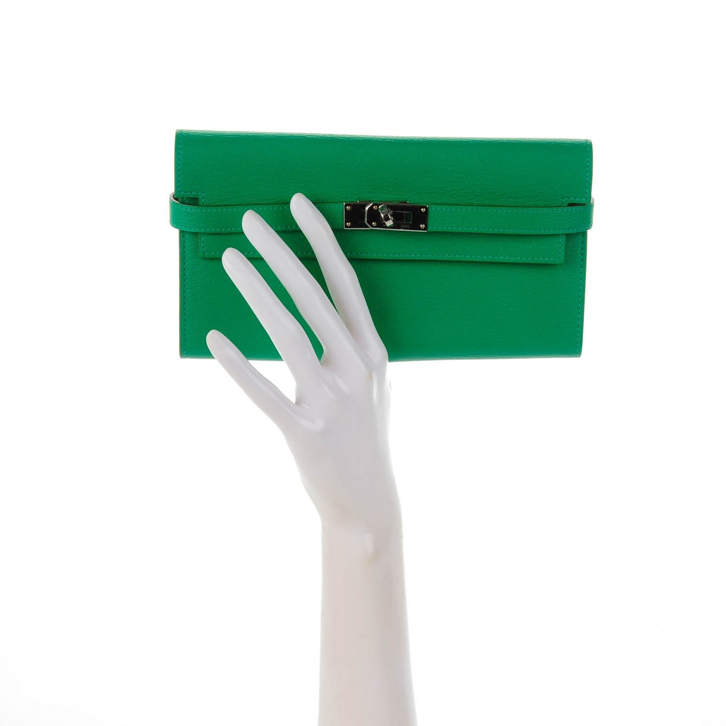 Chevre Mysore Kelly Longue Wallet Menthe