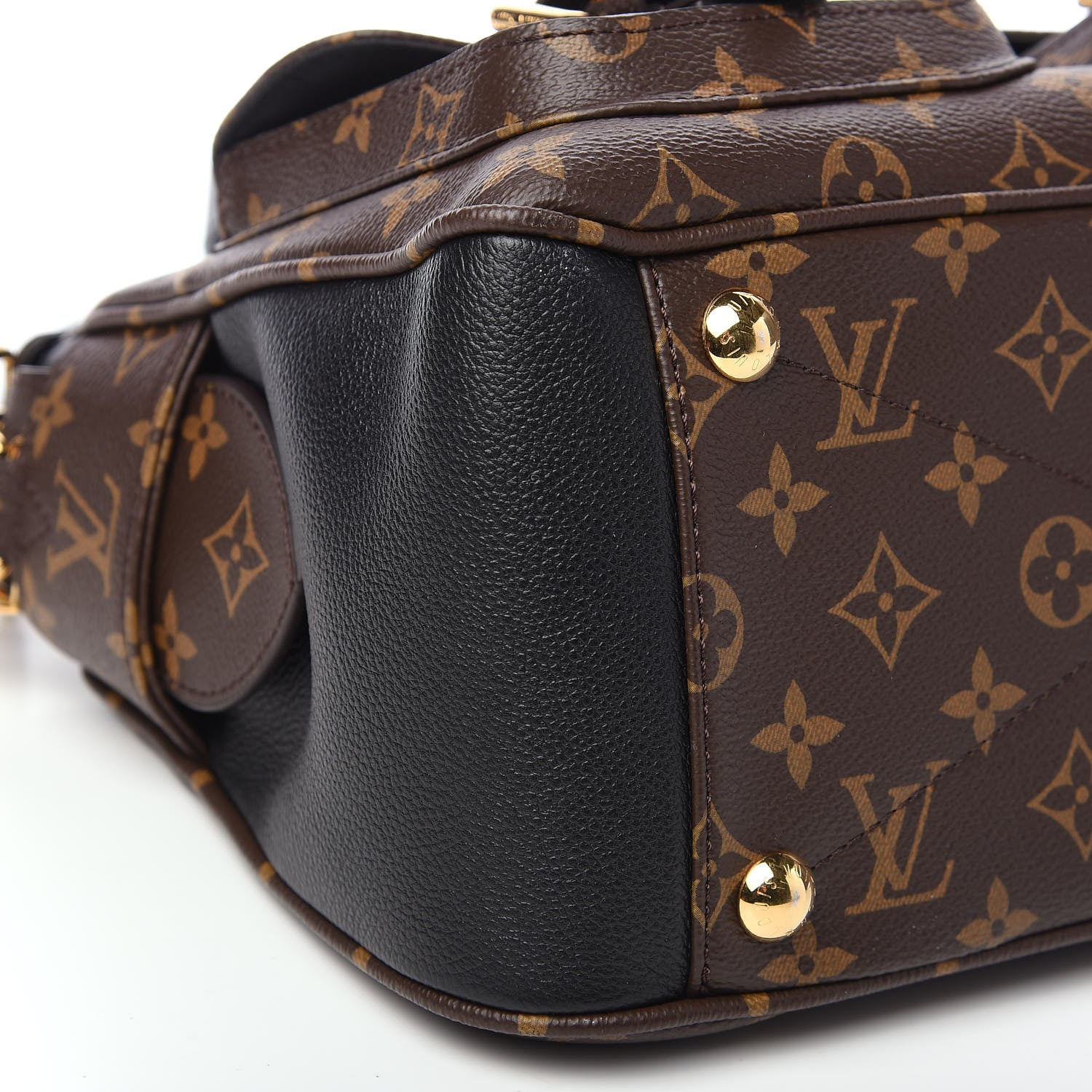 Louis Vuitton Monogram Manhattan NM Black 7 of 9