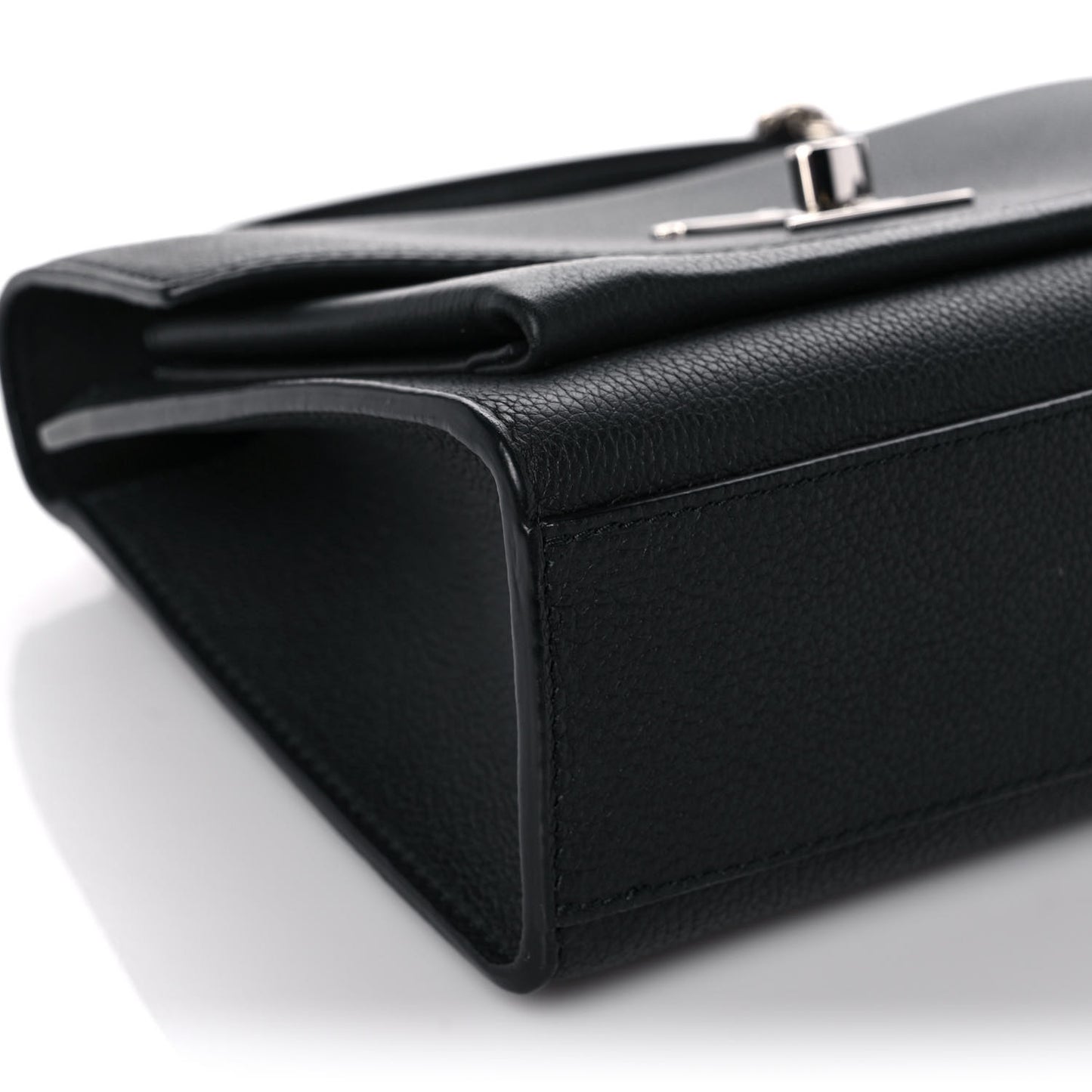 Soft Calfskin Mylockme Chain Bag BB Black