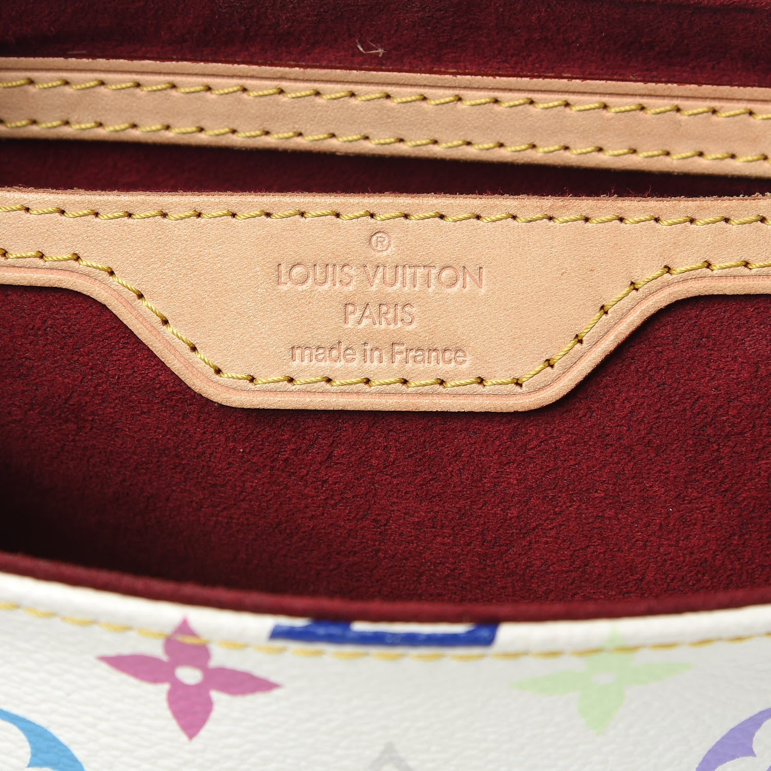 Louis Vuitton Monogram Multicolor Marilyn White 6 of 13