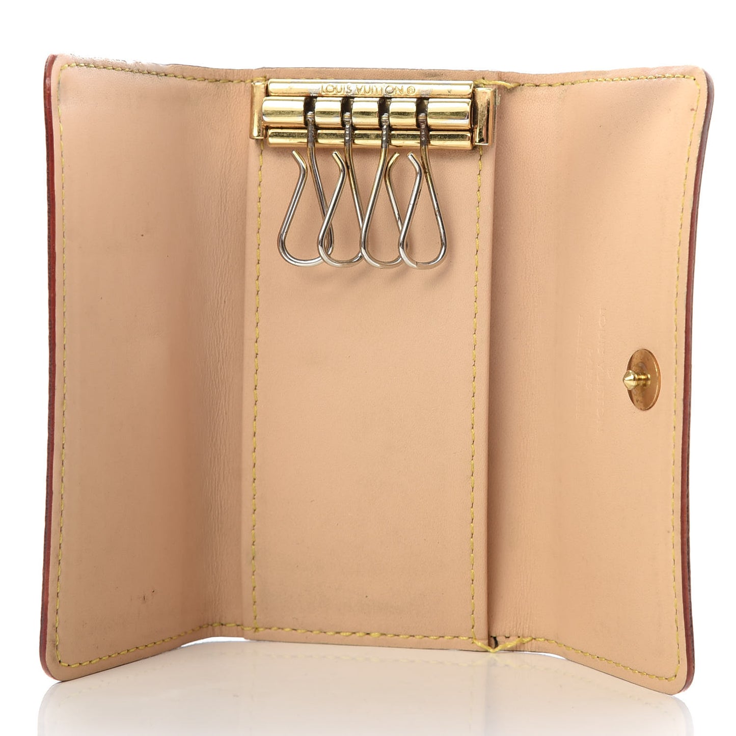 Monogram Multicolor Multicles 4 Key Holder Black