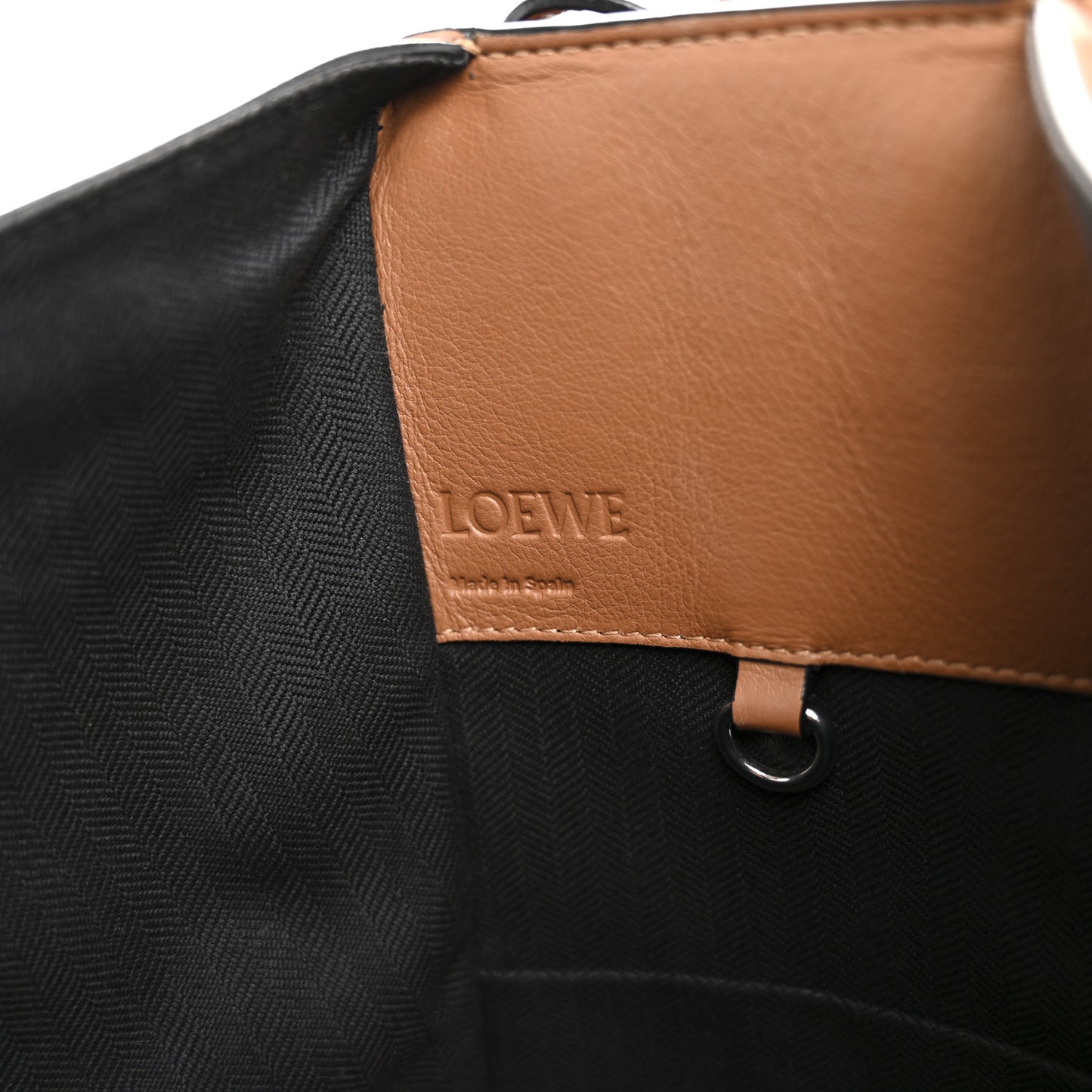 Calfskin Small Hammock Shoulder Bag Tan