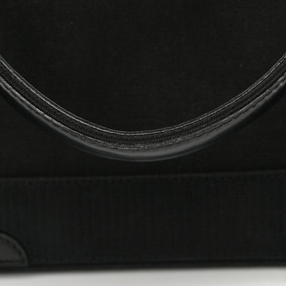 Balenciaga Cotton Canvas Calfskin S Navy Cabas Black 14 of 15