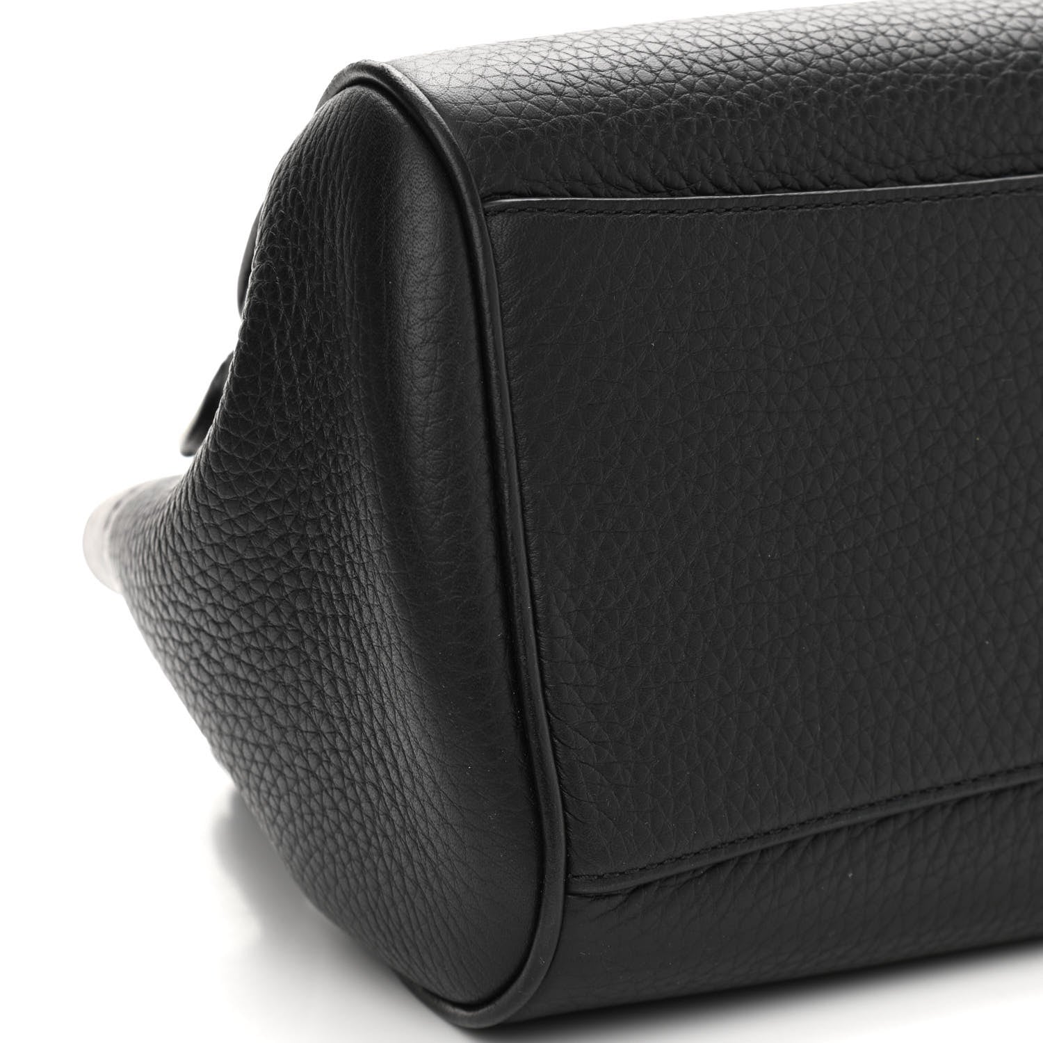 Mulberry Heavy Grain Small Belted Bayswater Tote Black 9 of 10