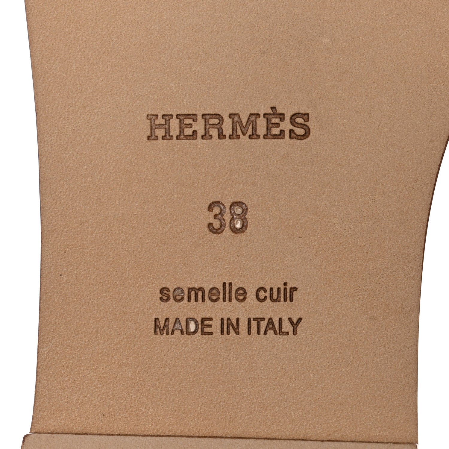 Hermes Denim Canvas Oran Sandals 38 Bleu Clair 8 of 9