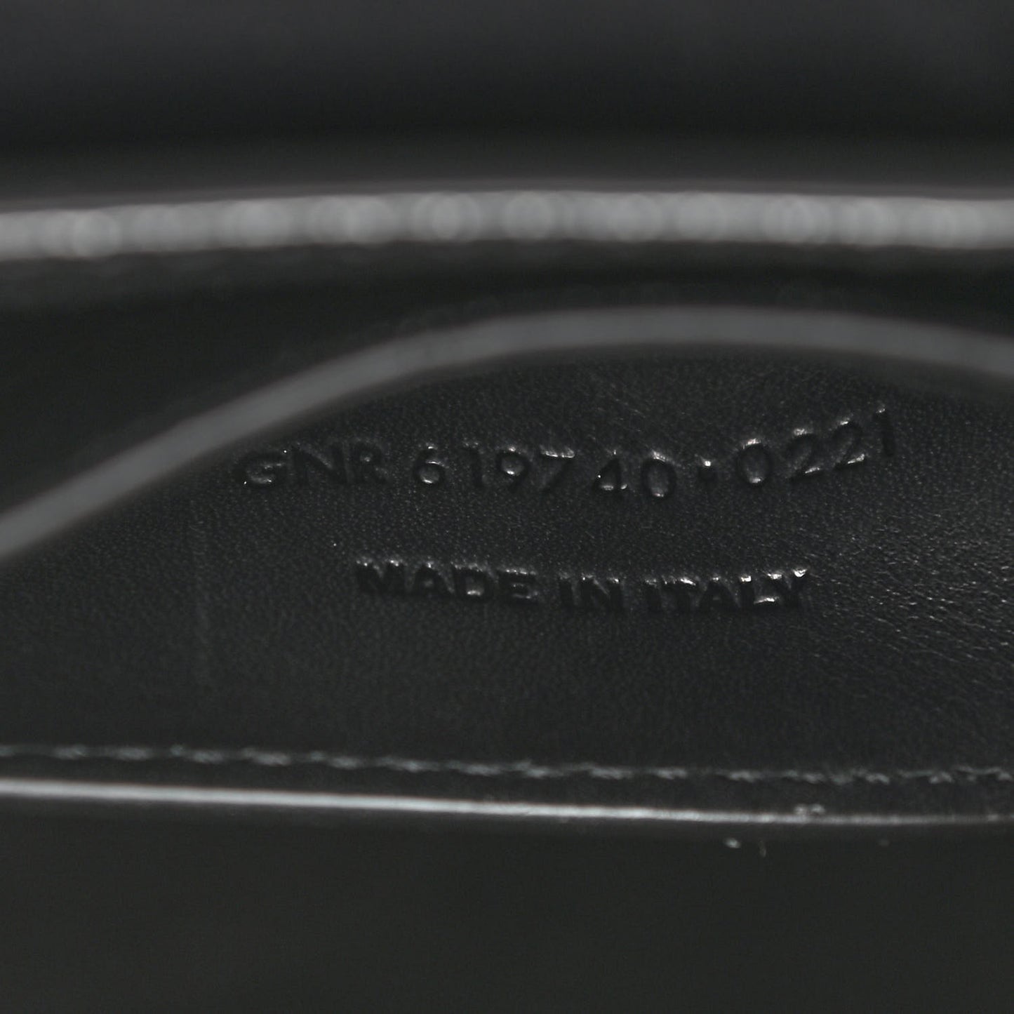 Smooth Calfskin Classic Monogram Small Kaia Satchel Black