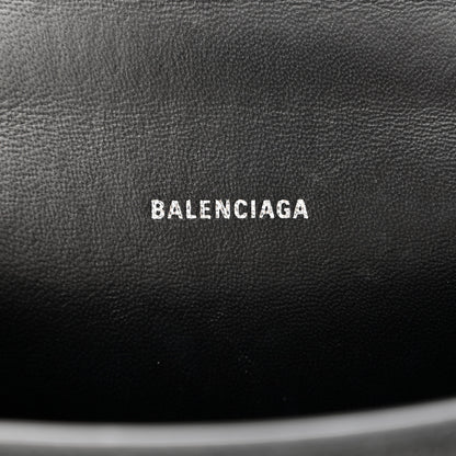 Balenciaga Grained Calfskin Hourglass Top Handle Bag XS Black 6 of 10