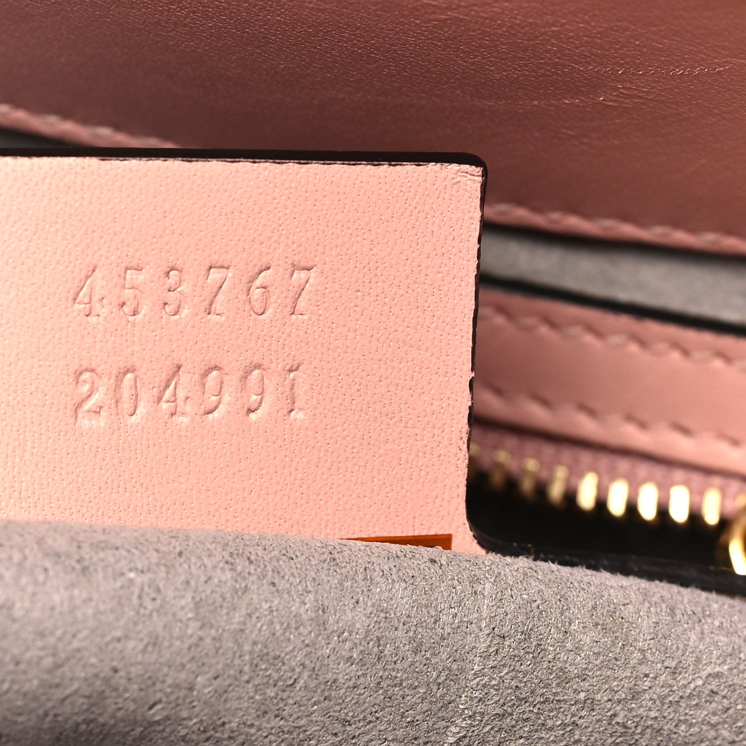 Gucci Nappa Bamboo Small Nymphaea Top Handle Bag Perfect Pink 7 of 10