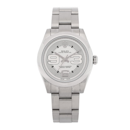 Rolex Stainless Steel 31mm Oyster Perpetual Watch Silver 177200 1 of 5