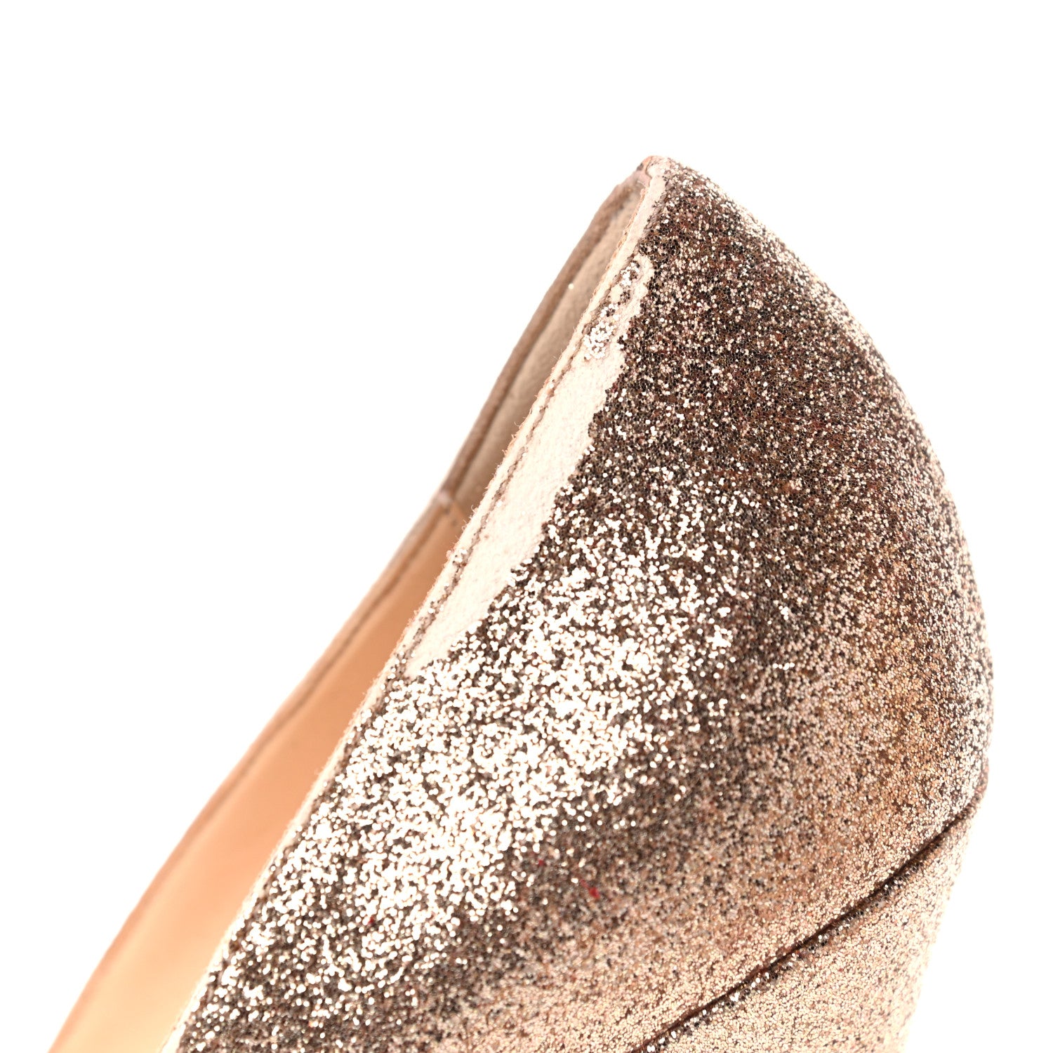 Christian Louboutin Glitter Vendome 120 Pumps 37 Gold 14 of 24