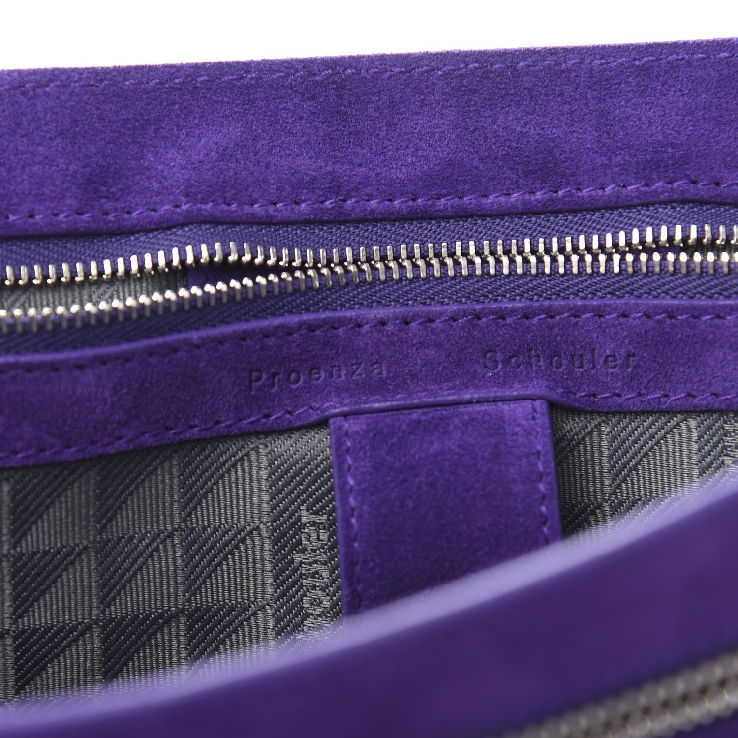 Proenza Schouler Suede Medium PS1 Satchel Amethyst 6 of 14