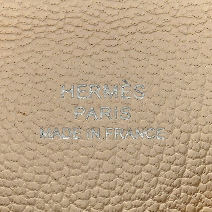 Hermes Chevre Mysore Verso Calvi Card Case Jaune Bourgeon Nata 6 of 8