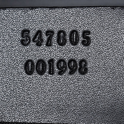 Gucci Soft GG Supreme Monogram Web Carry On Duffle With Wheels Black Grey 9 of 9