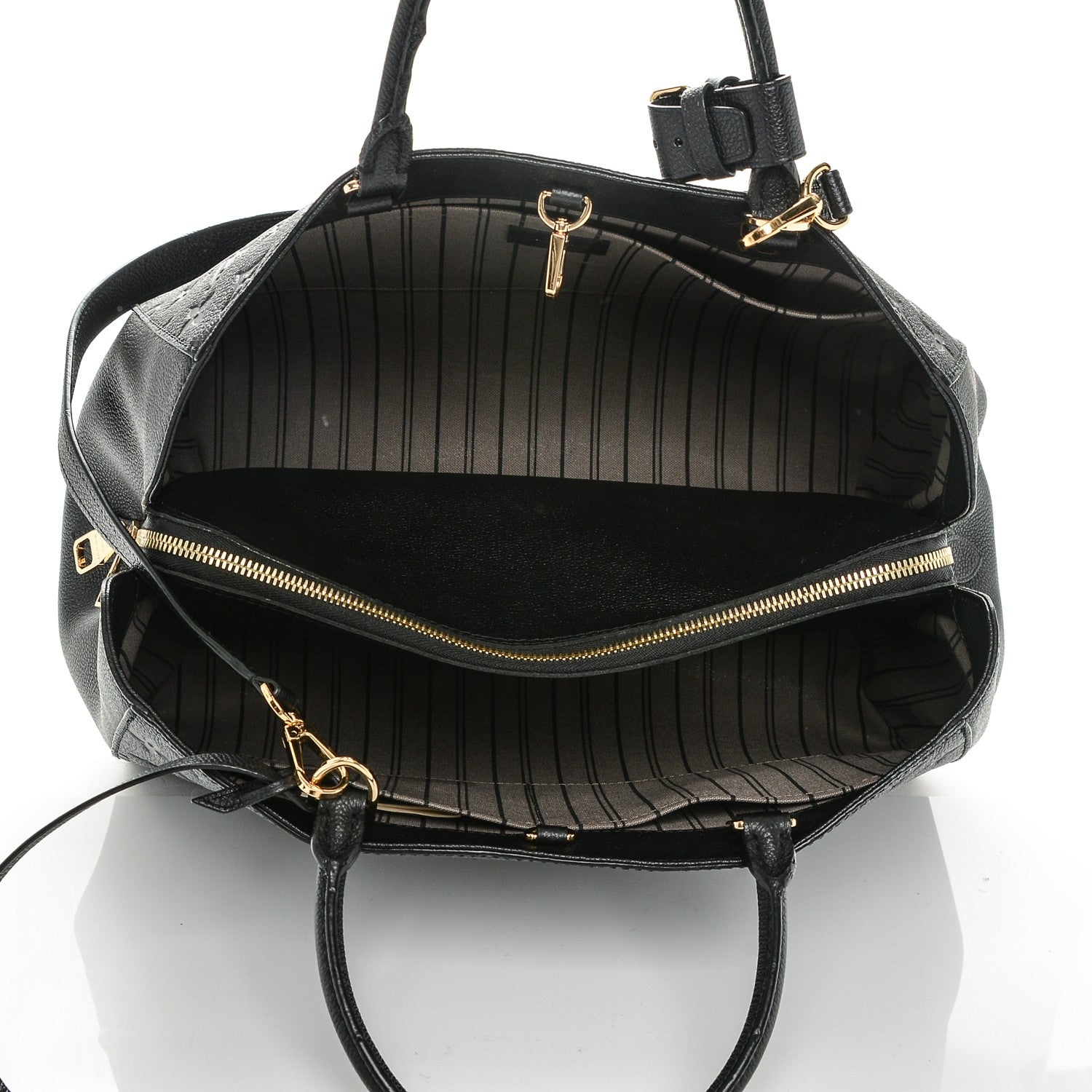 Louis Vuitton Empreinte Montaigne GM Black 5 of 8