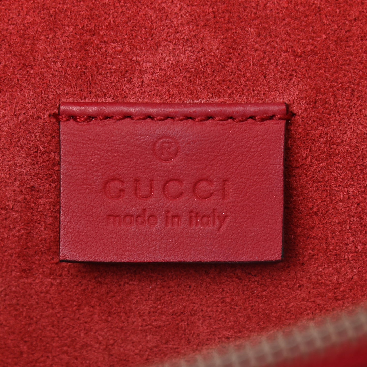 GG Supreme Monogram Small Dionysus Shoulder Bag Red