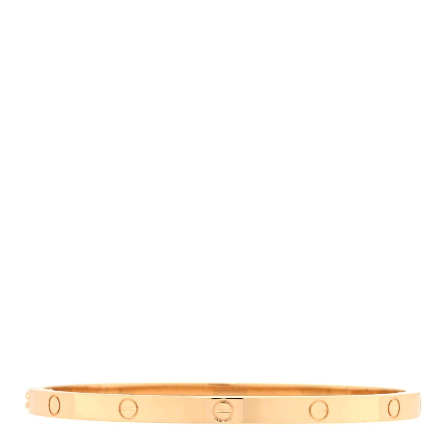 18K Yellow Gold Small LOVE Bracelet 15